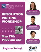Resolution Writing Workshop