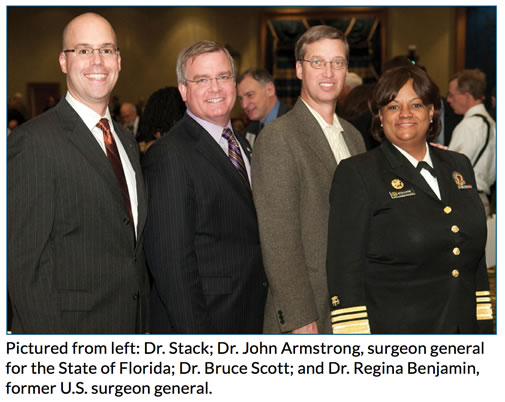 Steve Stack with Surgeon General Steve Stack with Surgeon General